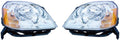 Pair Head Lights for Ford Five Hundred V26098