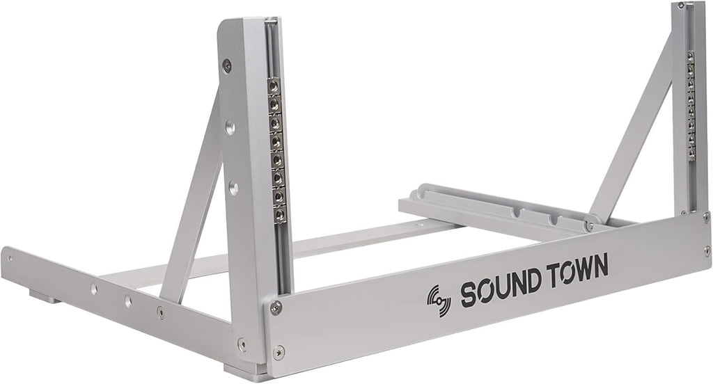 Aluminum 2-Post Desktop Open-Frame Rack E92380
