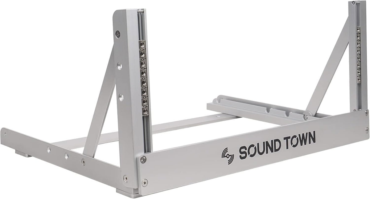 Aluminum 2-Post Desktop Open-Frame Rack E92380