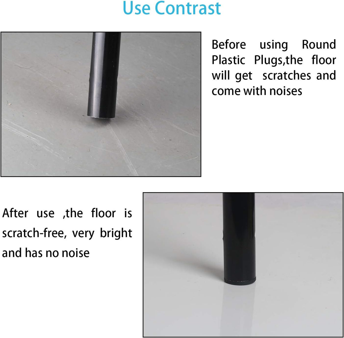 Round Plastic Tubing Plug J28580