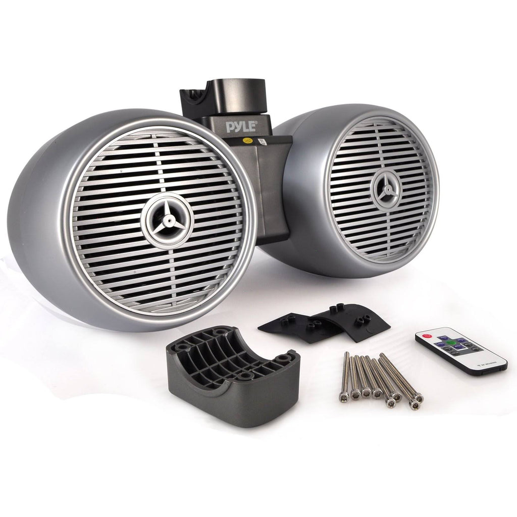 Dual Marine Tower Speakers Water Resistant Sound System N25360