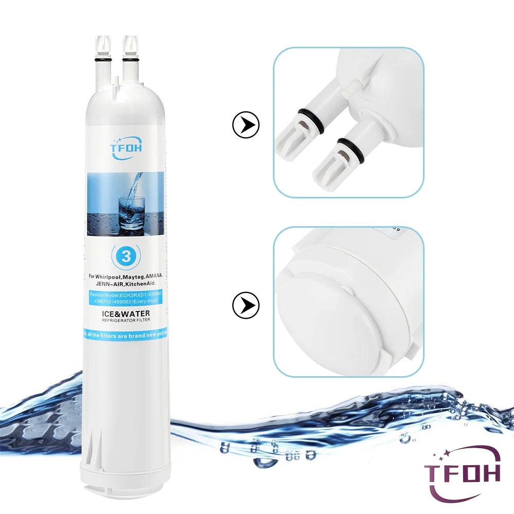 Water Filter 3 for Refrigerator, Pack of 2 G44118