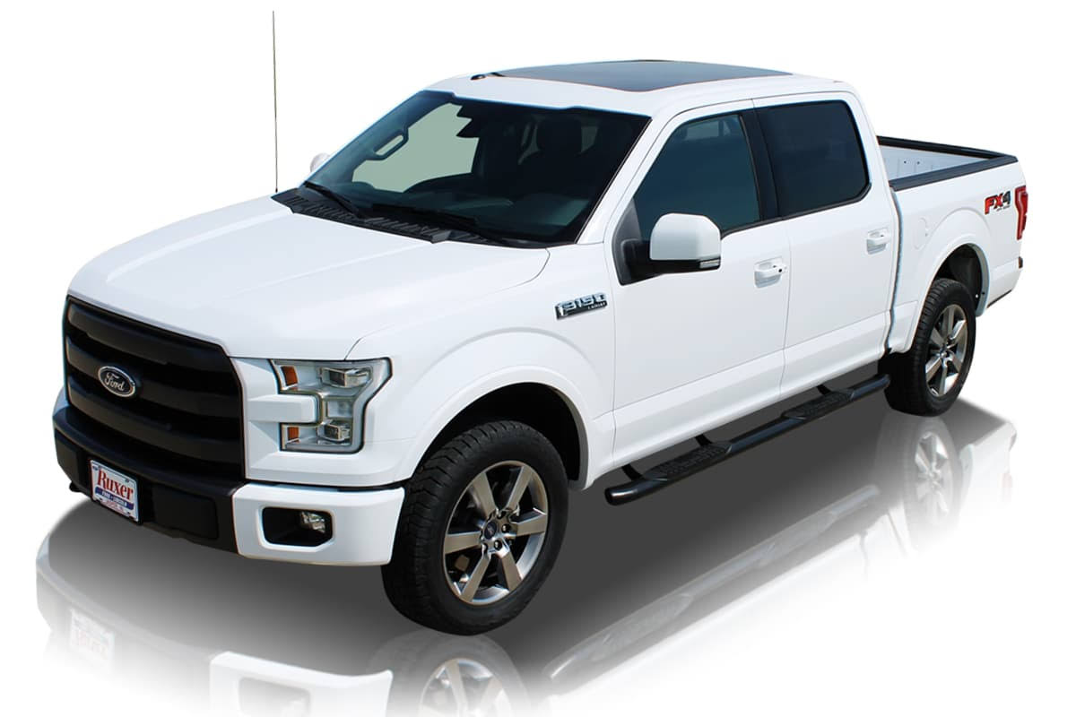 Black Oval Step Bars F954
