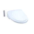 Cotton White Elongated Bidet Toilet Seat U683986
