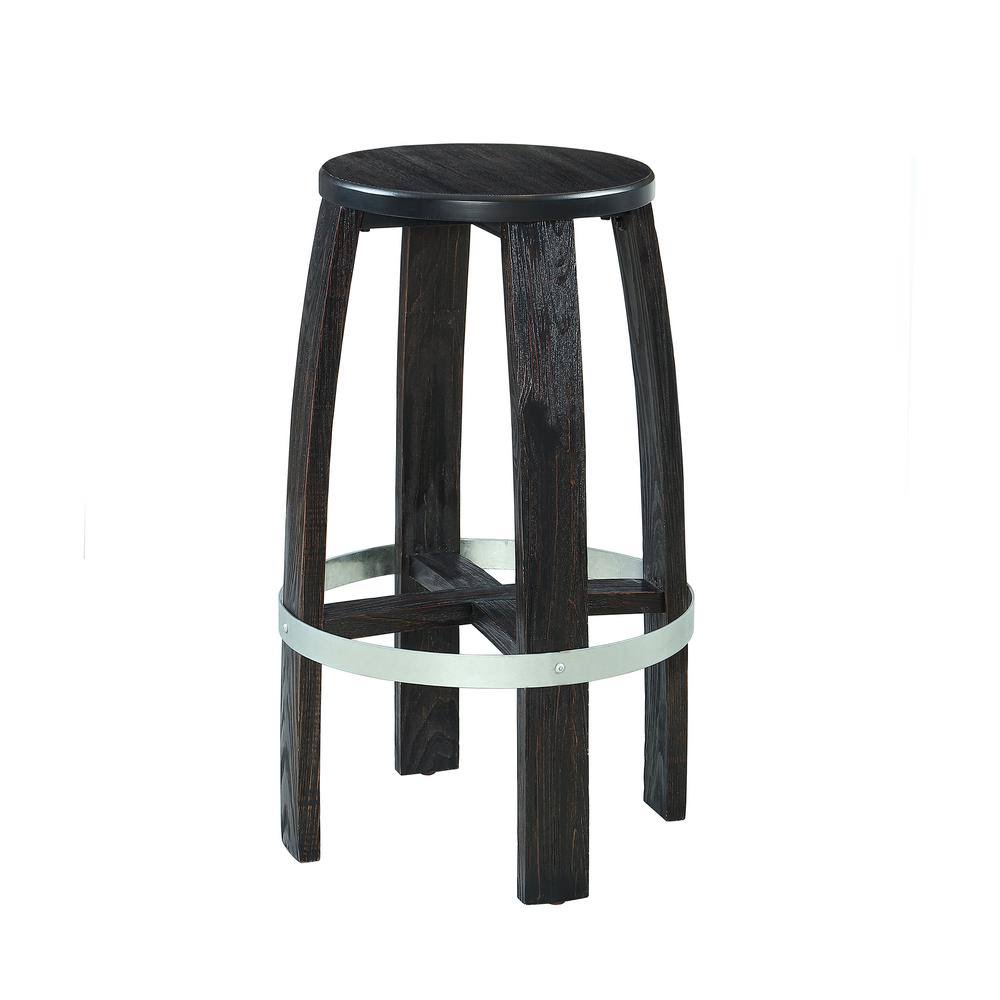 Dark Pine Bar Stool F293346