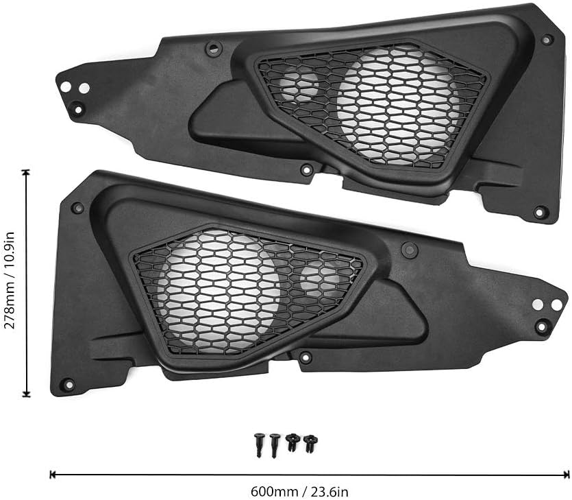 6.5" Front Door Speaker Pods Panels T6771