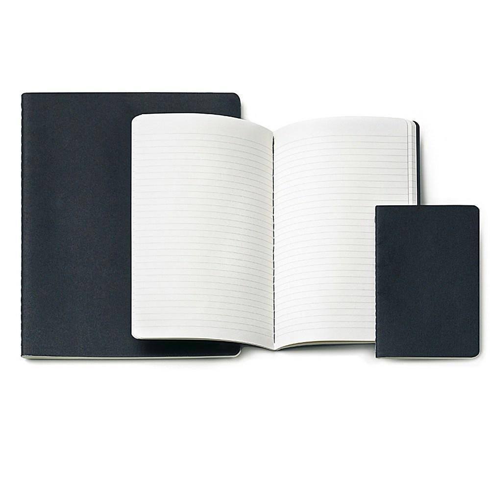 Navy Plain Cahier Pocket 3er Pack B4158