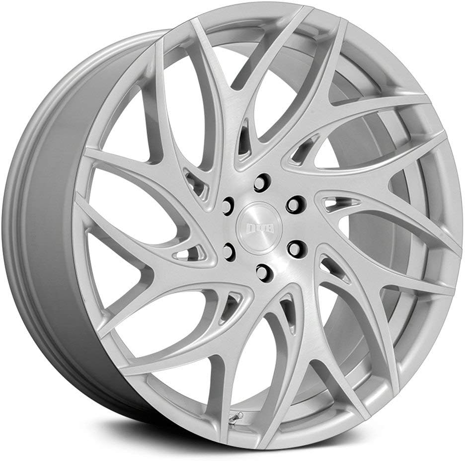 26x10 6x5.5" +25mm Silver Wheel Rim Y963