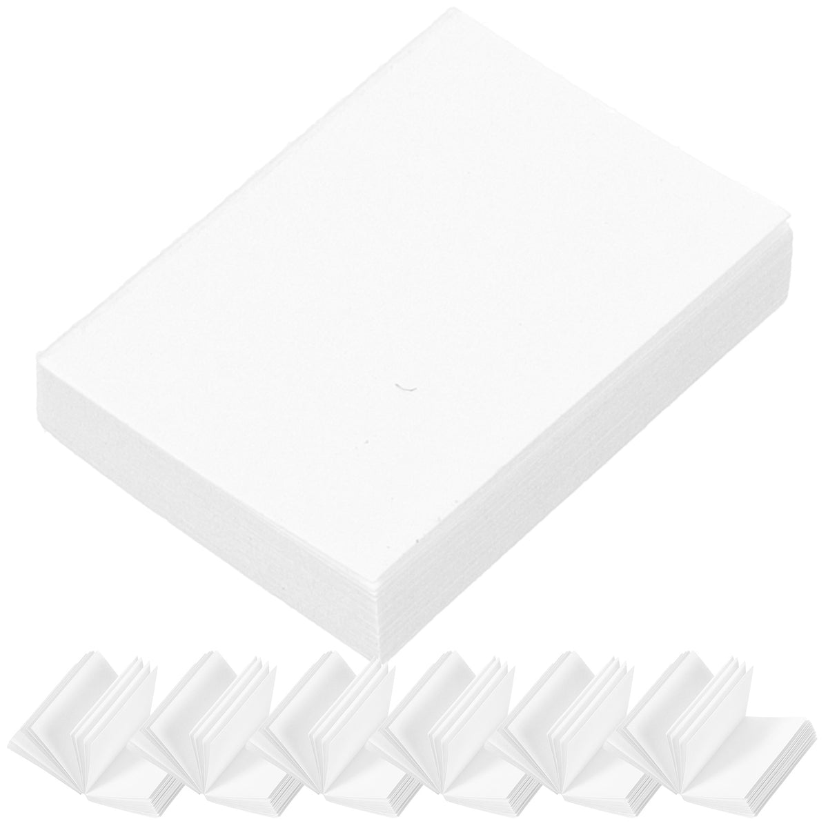 20pcs Doll House Mini Books Blank Paintable Models Prop M631936