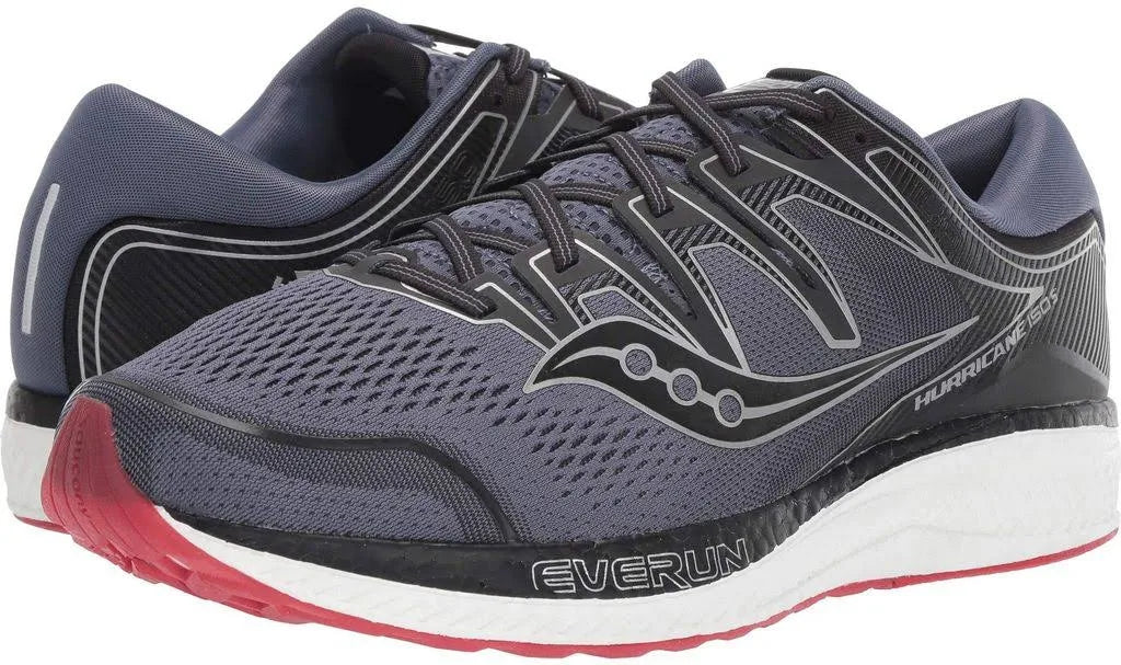 Grey Black Wide Running Shoes C41804