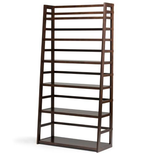 Solid Wood Ladder Bookcase R589