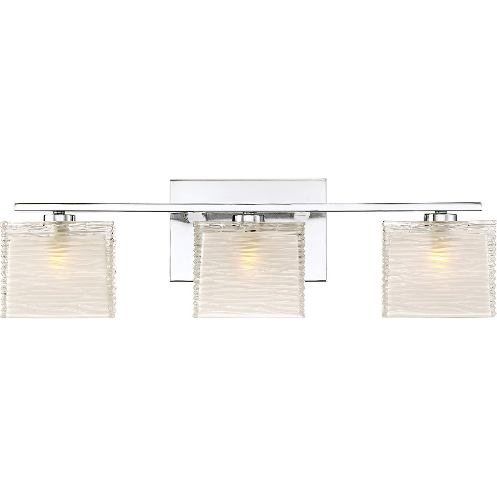 Polished Chrome 3 Bath Light T81244