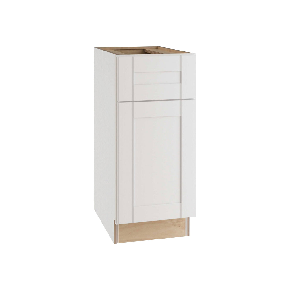 White Shaker Assembled Plywood Base Kitchen Cabinet with Soft Close D811134