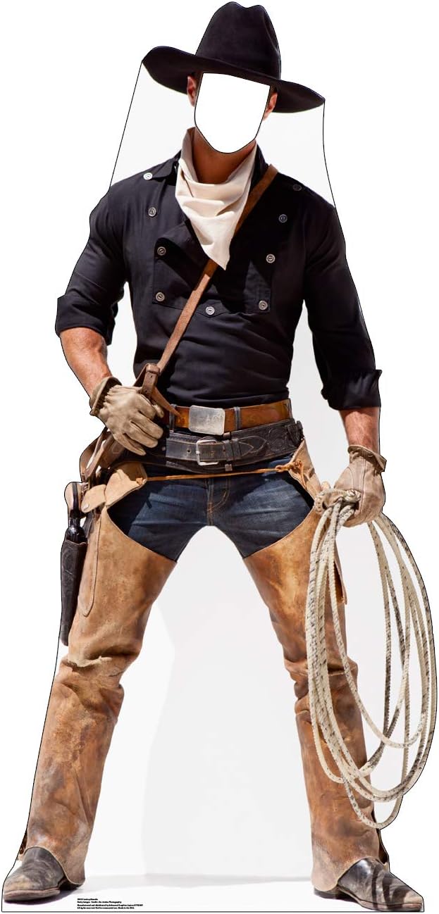 Cowboy Stand-in Cardboard Cutout Standup Pack of 2 N106738