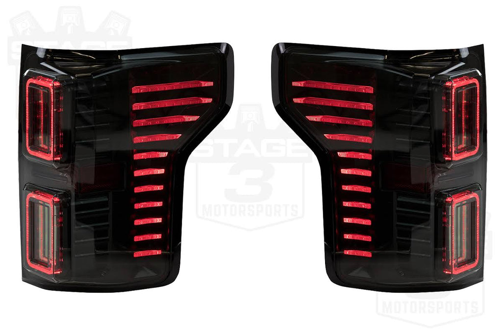 Smoked LED Tail Lights J6482