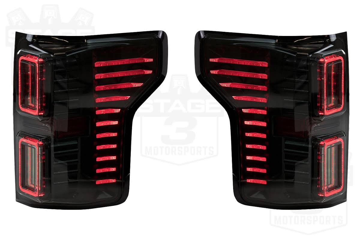 Smoked LED Tail Lights J6482