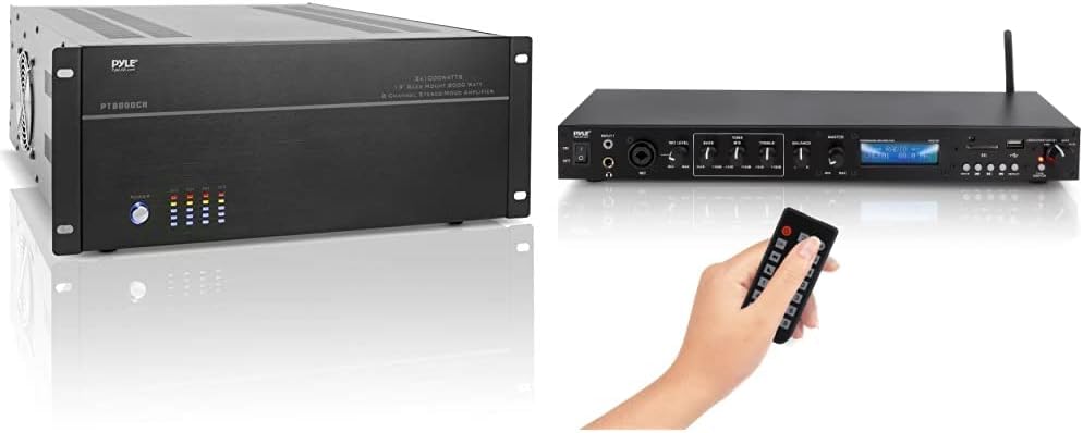 4 Multi-Zone Stereo Amplifier, 19” Rack Mount, 8000 Watts J22862