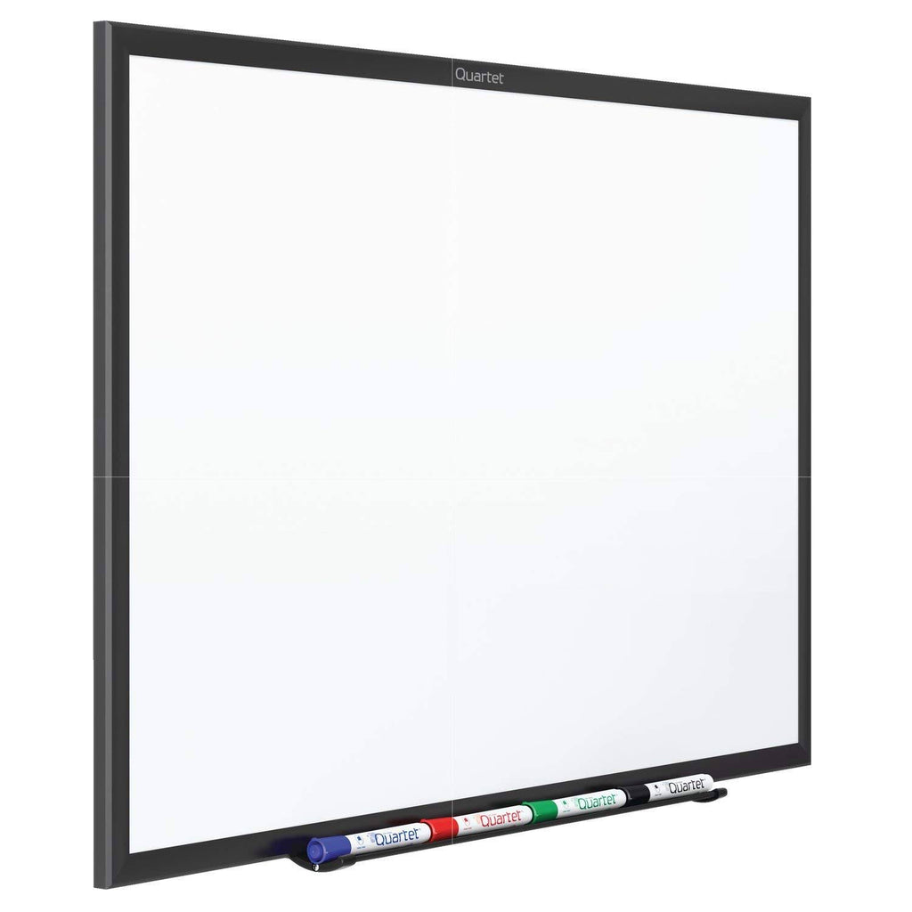 36 x 24 Black Aluminum Frame Magnetic Whiteboard T592909