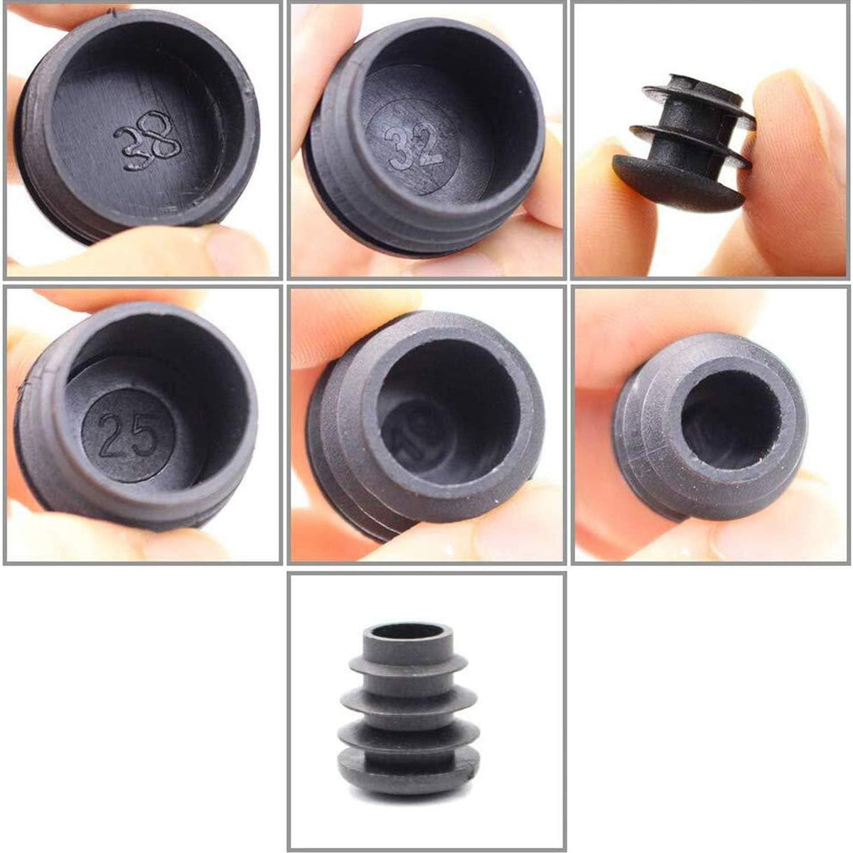 Round Plastic Tubing Plug J28580
