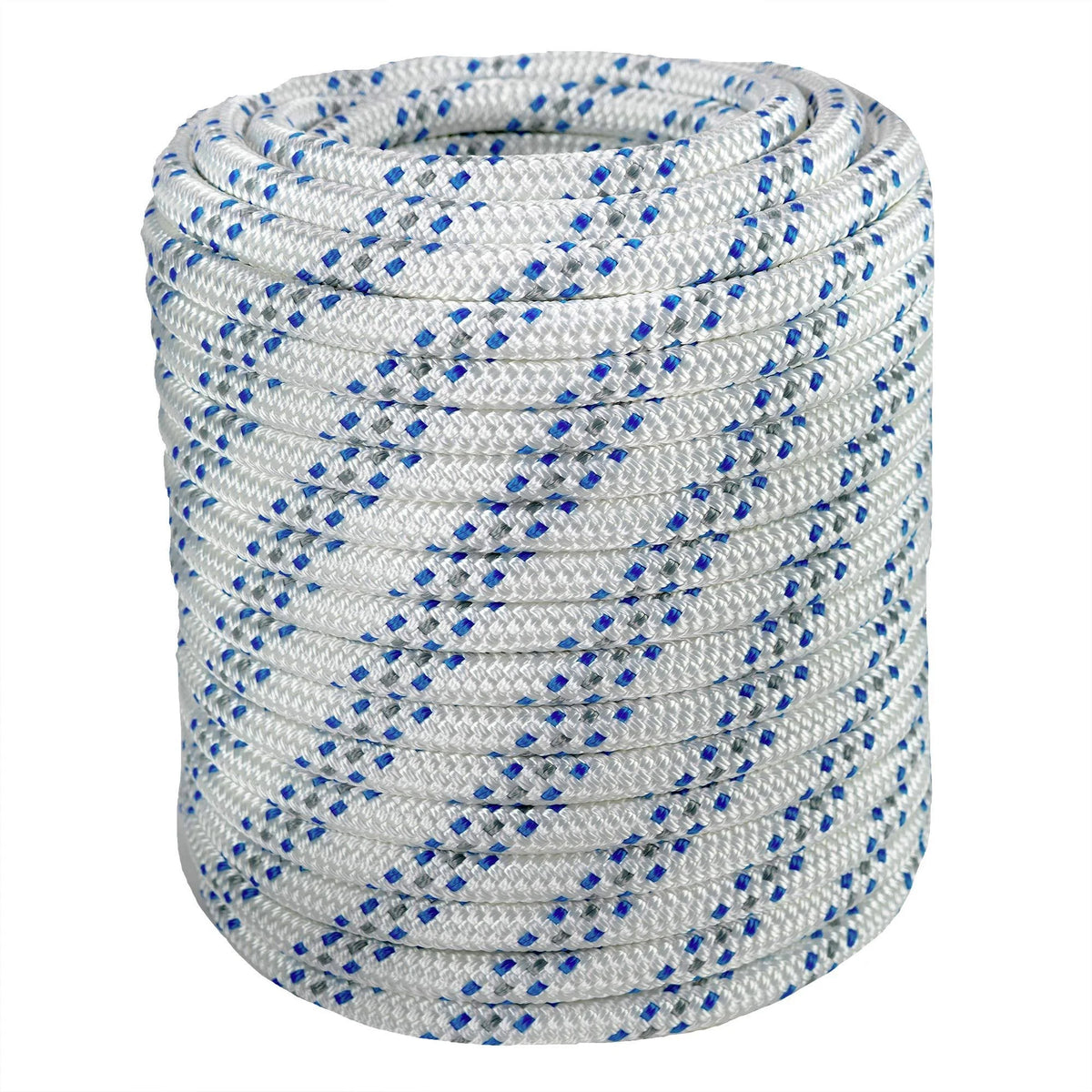 3/4 inch x 100 Feet Double Braid Polyester Arborist Bull Rope X536