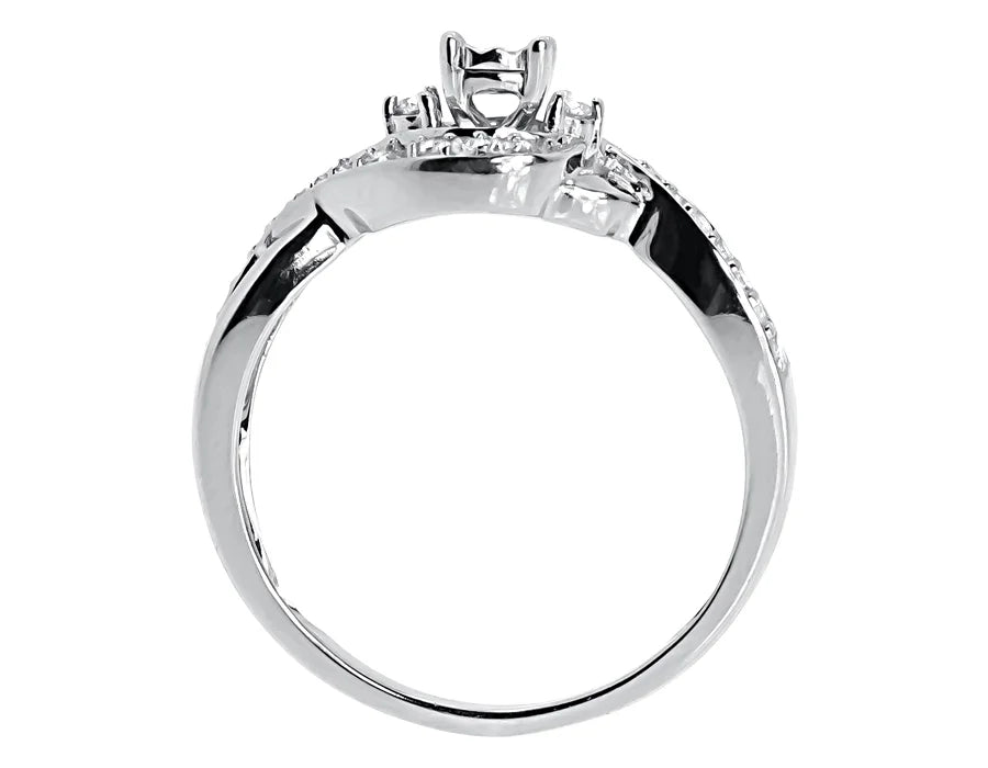Semi Mount Engagement Ring (0.81 ct) N331189