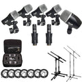 7-Piece Drum Mic Pack with Vinyl Carrying U139430