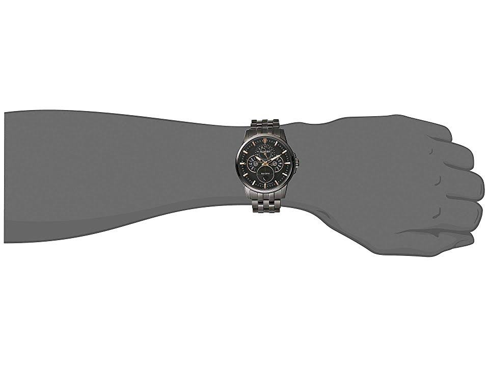 Black Stainless Steel Watch L555738