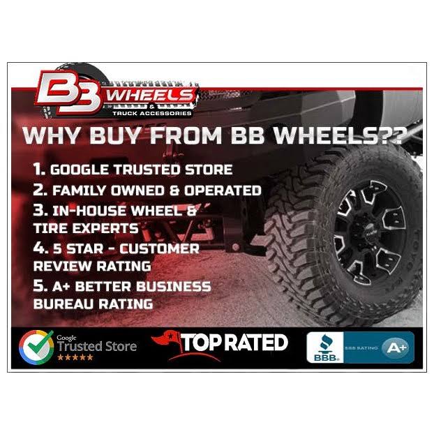 Black/Milled Spokes 20x9 8x180 0mm 130.8mm P119