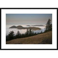Entrance Mountain and Mount Woolard Emerge from Sea Fog Around Orcas Island, San Juan Islands, Washington Frame V3958
