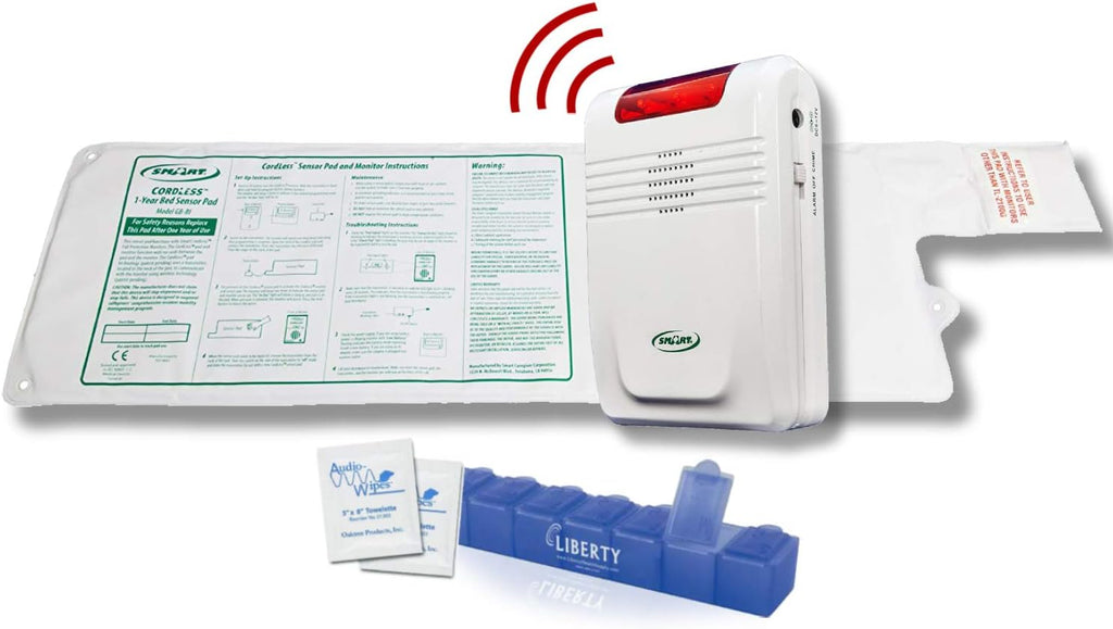 Wireless Bed Alarm System with Remote Alert Monitor R677