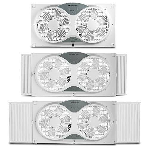 Twin Window Cooling Fan with Remote Control R662