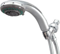 Polished Chrome 5-Setting Shower with Stainless Steel Hose P2620