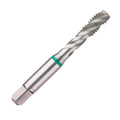 M22x2.50 Metric 4 Flute 6H Modified Bottoming Spiral Flute Tap Cobalt Bright Finish U7129
