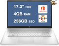 17.3" HD+ Display AMD Athlon Silver 3050U 4GB RAM 256GB SSD Laptop A243