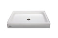 48x22 White Rectangle Shower Base K9241