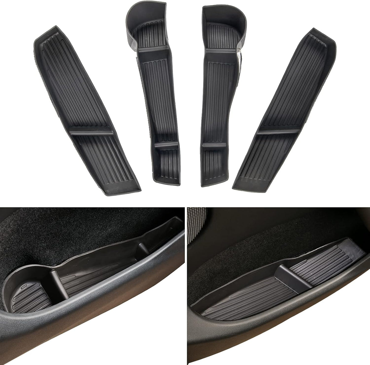 Car Door Side Storage Box Tray Organizer Pack of 2 R998413