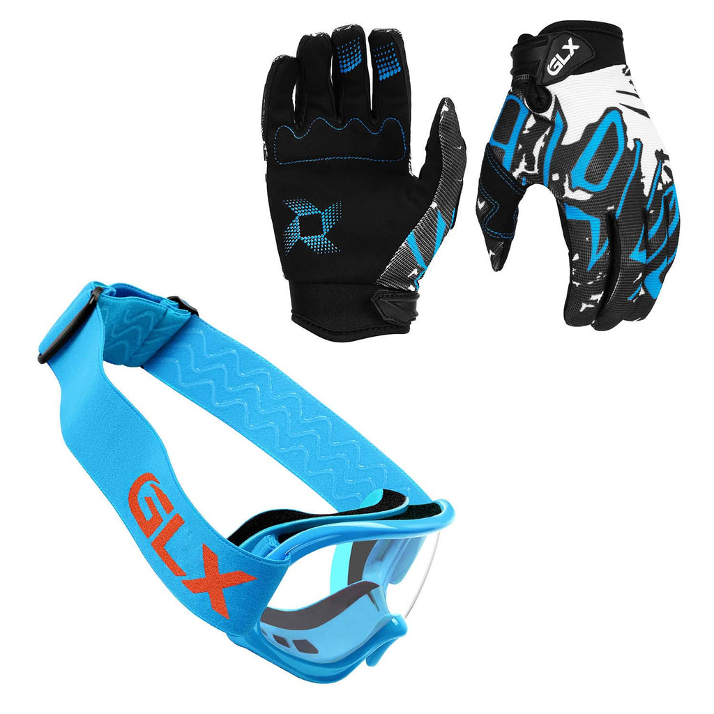 Kids Youth ATV Off Road Dirt Bike Motocross Helmet Combo Small P79360