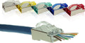 Snagless RJ45 Cat6 STP Connectors 100 Pack K402664