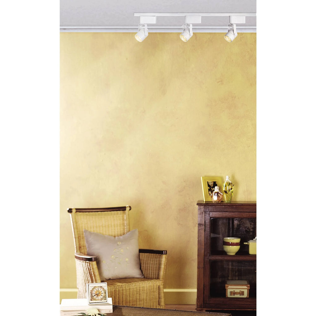 White Finish 150 Watt 3-Light Linear Track Kit A828