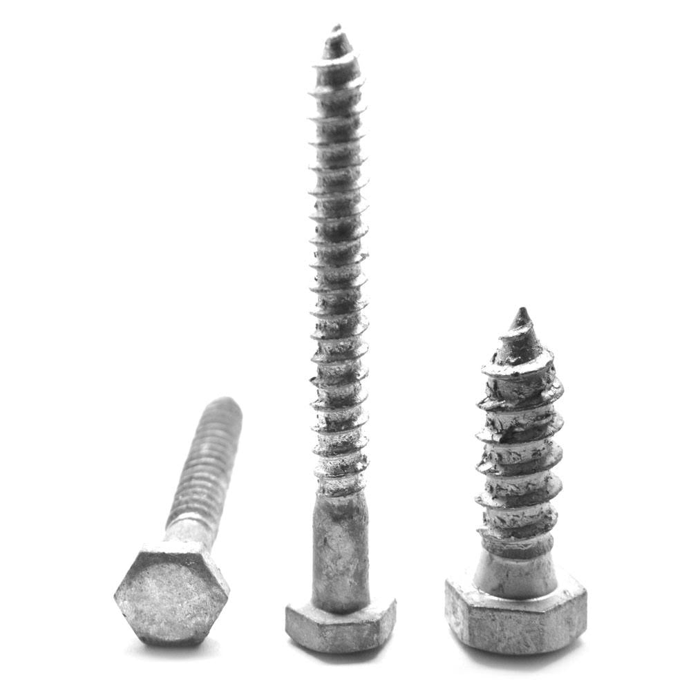 3/4x22 Hex Lag Screw Hot Dip Galvanized E549