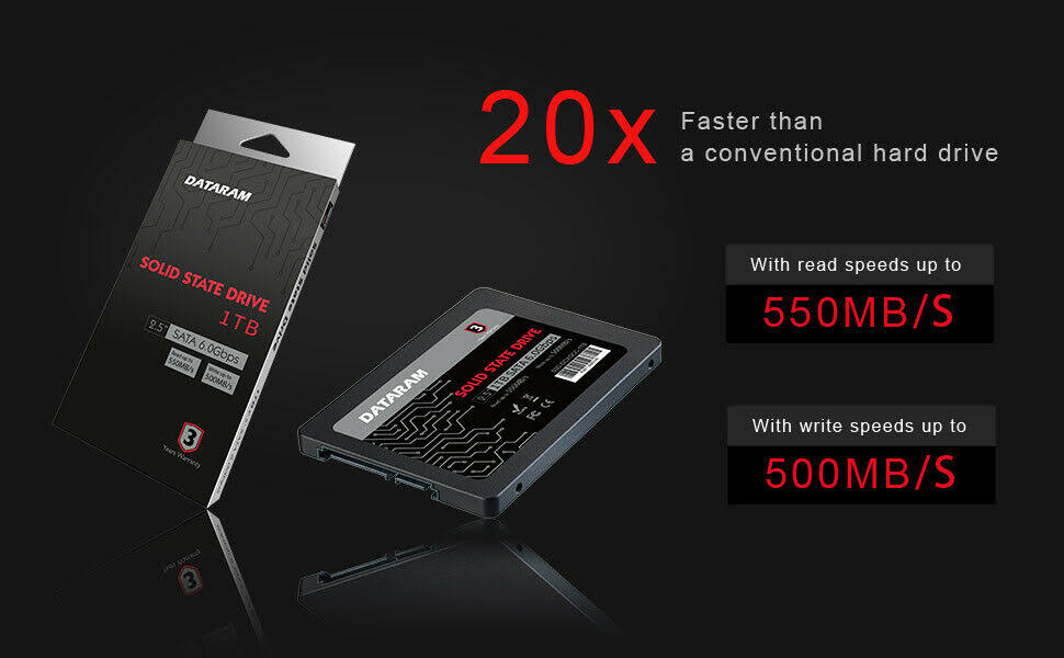 480GB 2.5 SATA SSD Solid State Drive U59367