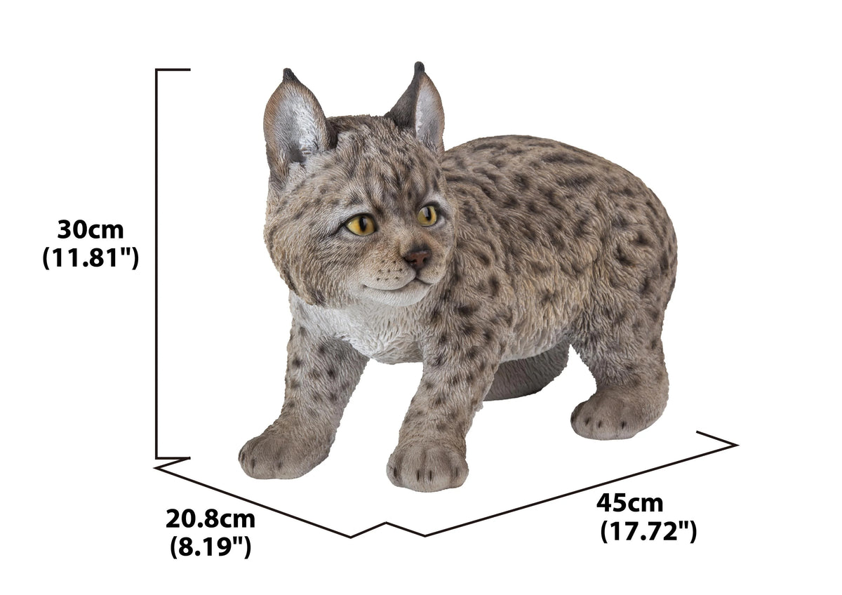 Lynx Kitten Statue V92425