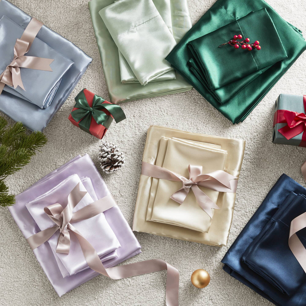 Satin Sheet Set Cal King F762