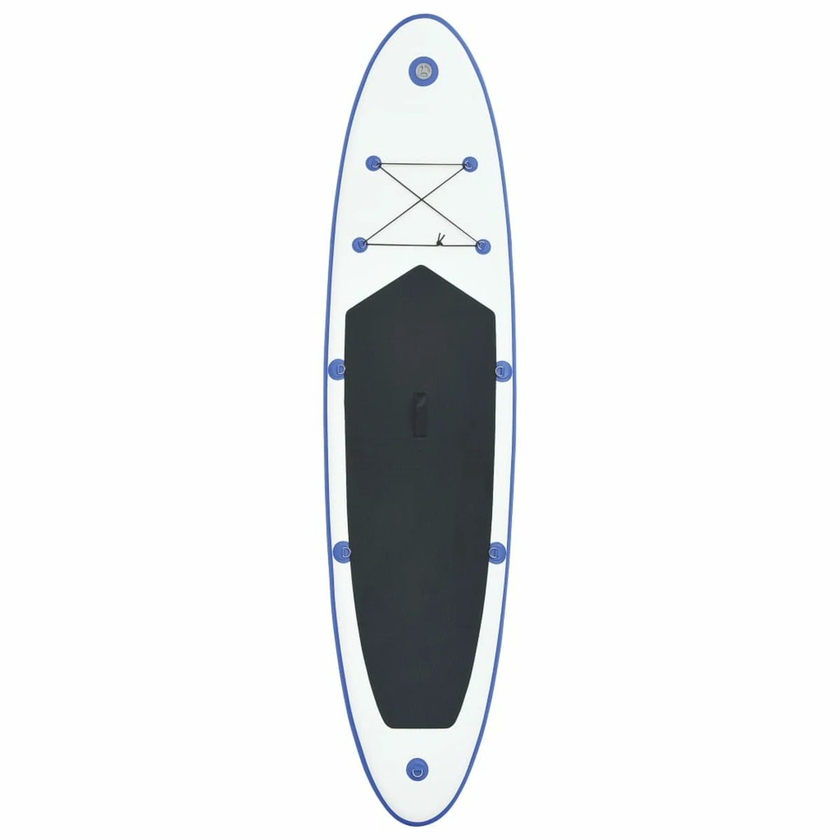 Blue and White Inflatable Paddle Board Set Y97845