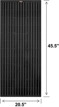 100 Watt 12 Volt Monocrystalline Solar Panel H40406