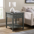 Gray Side Accent Table J1298