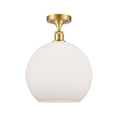 Semi-Flush Mount Satin Gold Light T47352