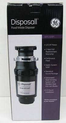 Black Continuous Feed Food Waste Disposer T83097