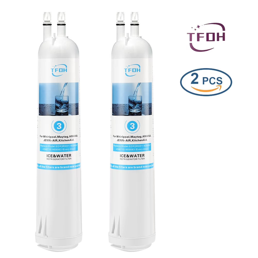 Water Filter 3 for Refrigerator, Pack of 2 G44118