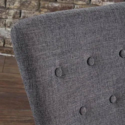Grey Fabric Rocking Chair U382